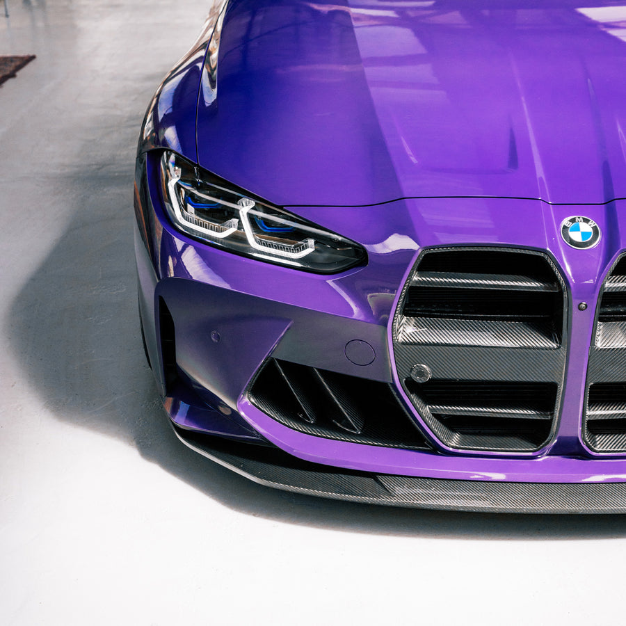 MHC+ BMW G80/G81 M3 & G82/G83 M4 SP1 Front Splitter In Pre Preg Carbon Fibre