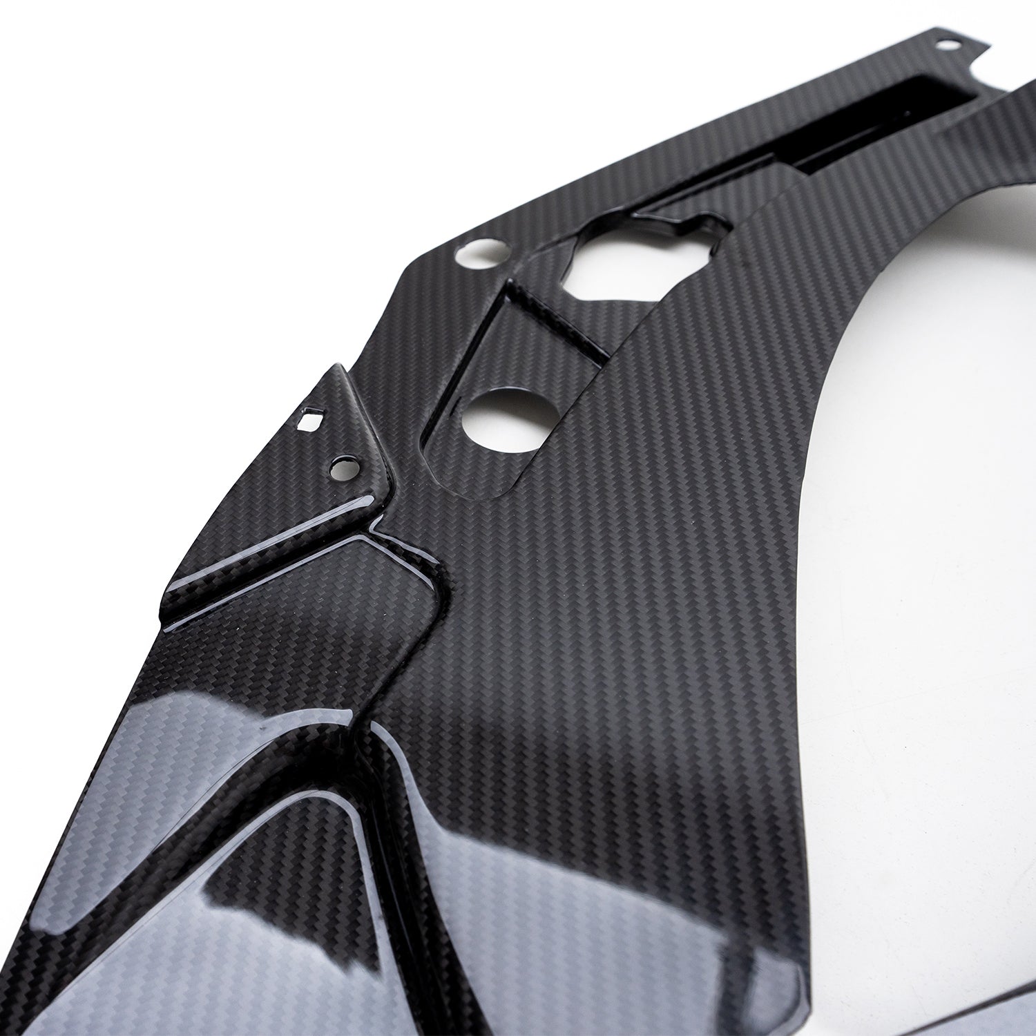 BMW G87 M2 Headlight Covers In Carbon Fibre - Right Hand Drive