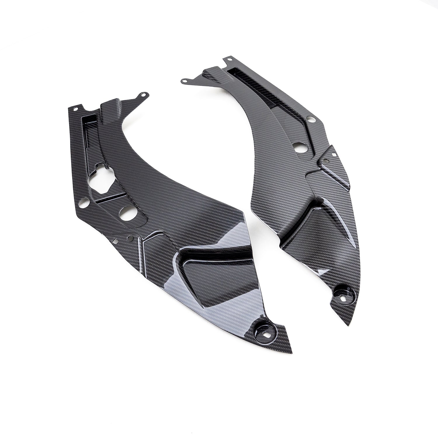 BMW G87 M2 Headlight Covers In Carbon Fibre - Right Hand Drive