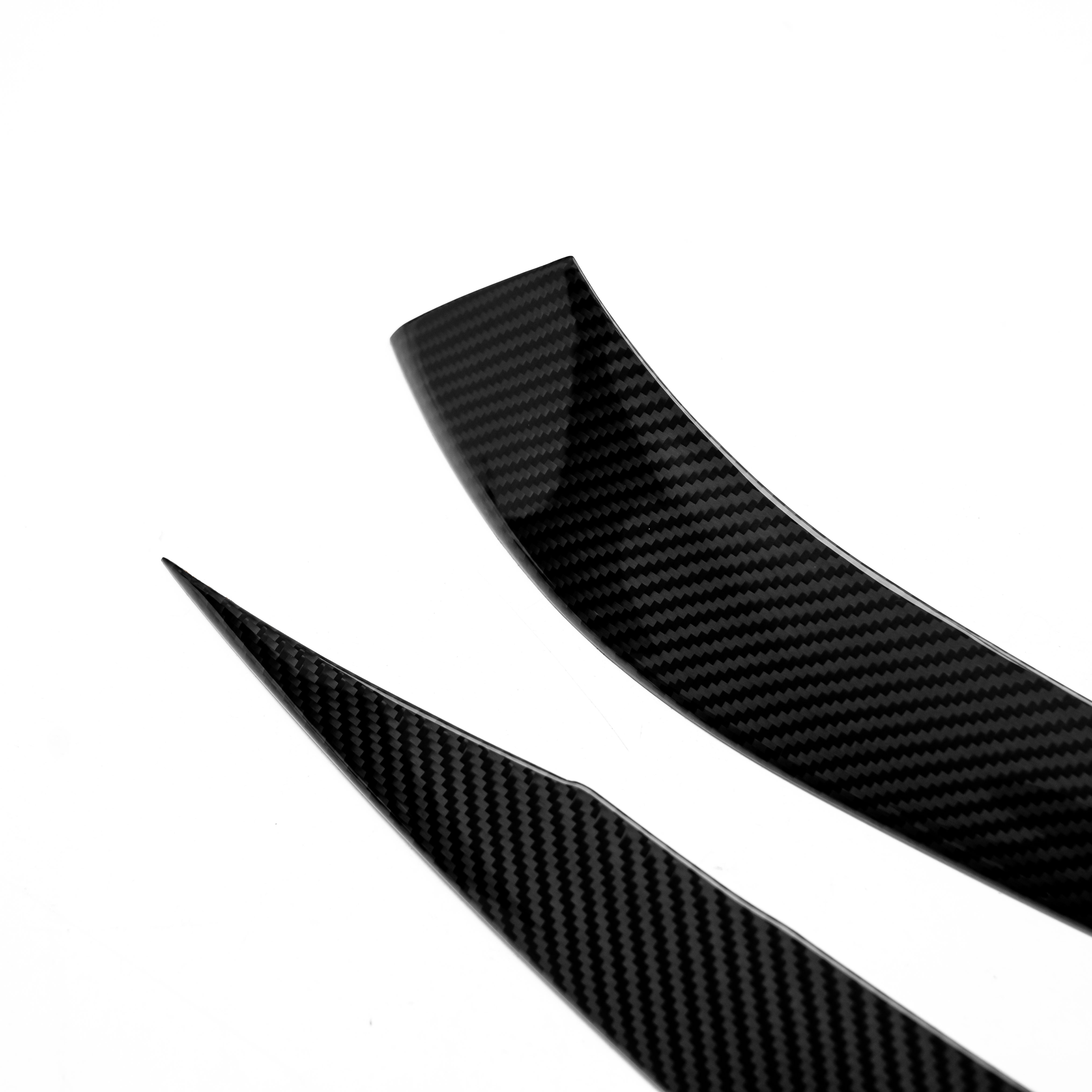 BMW G87 M2 Headlight Eyebrow Covers In Carbon Fibre