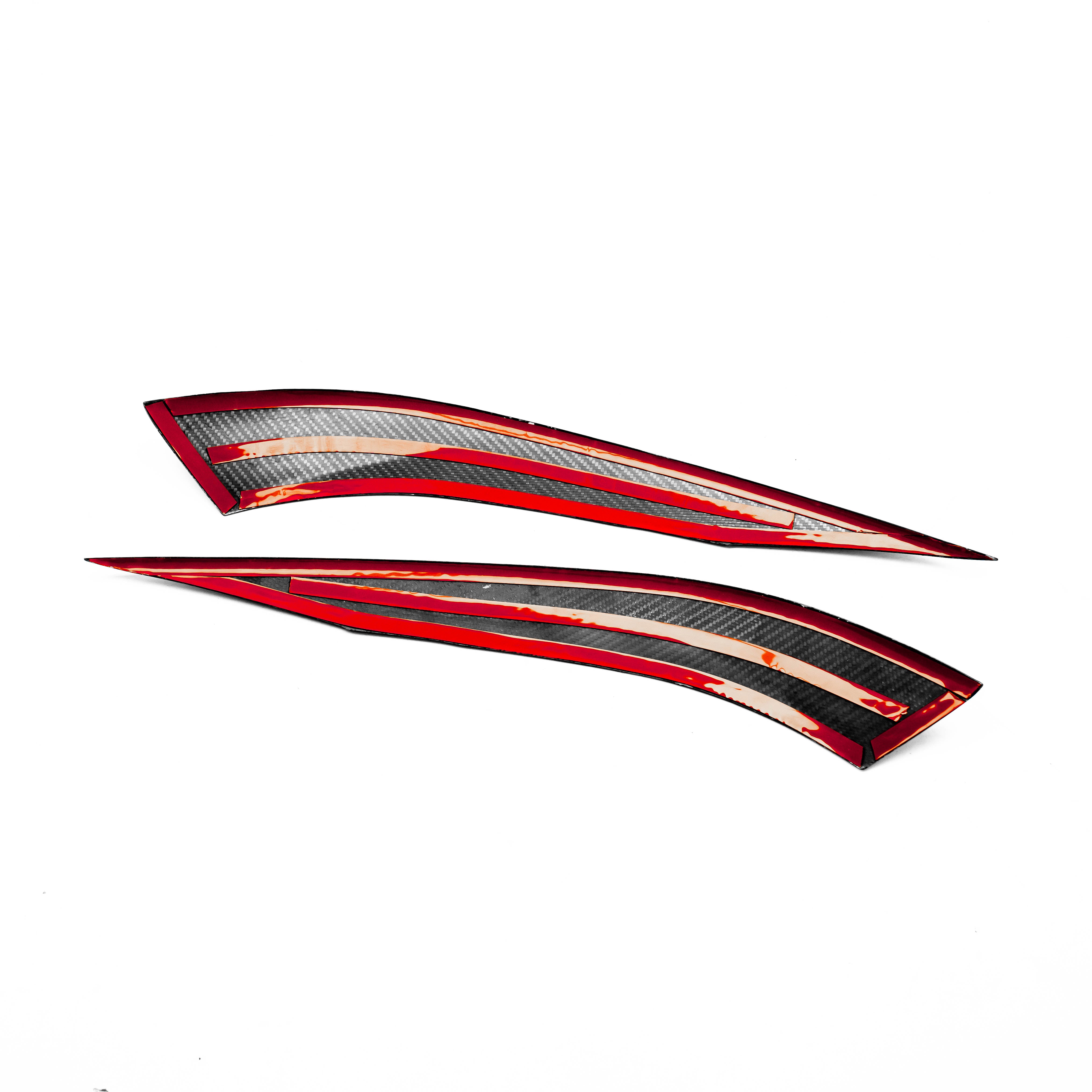BMW G87 M2 Headlight Eyebrow Covers In Carbon Fibre