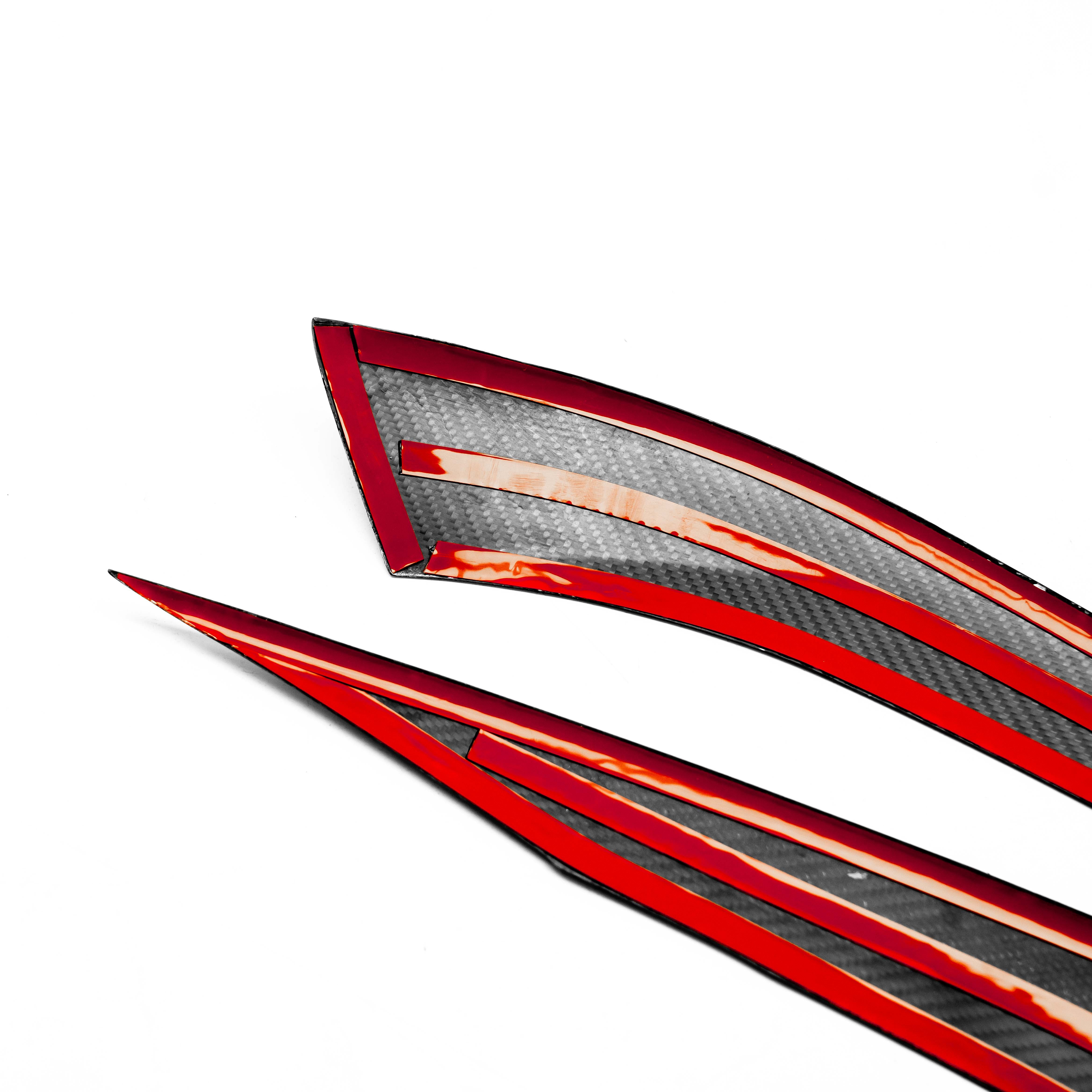 BMW G87 M2 Headlight Eyebrow Covers In Carbon Fibre
