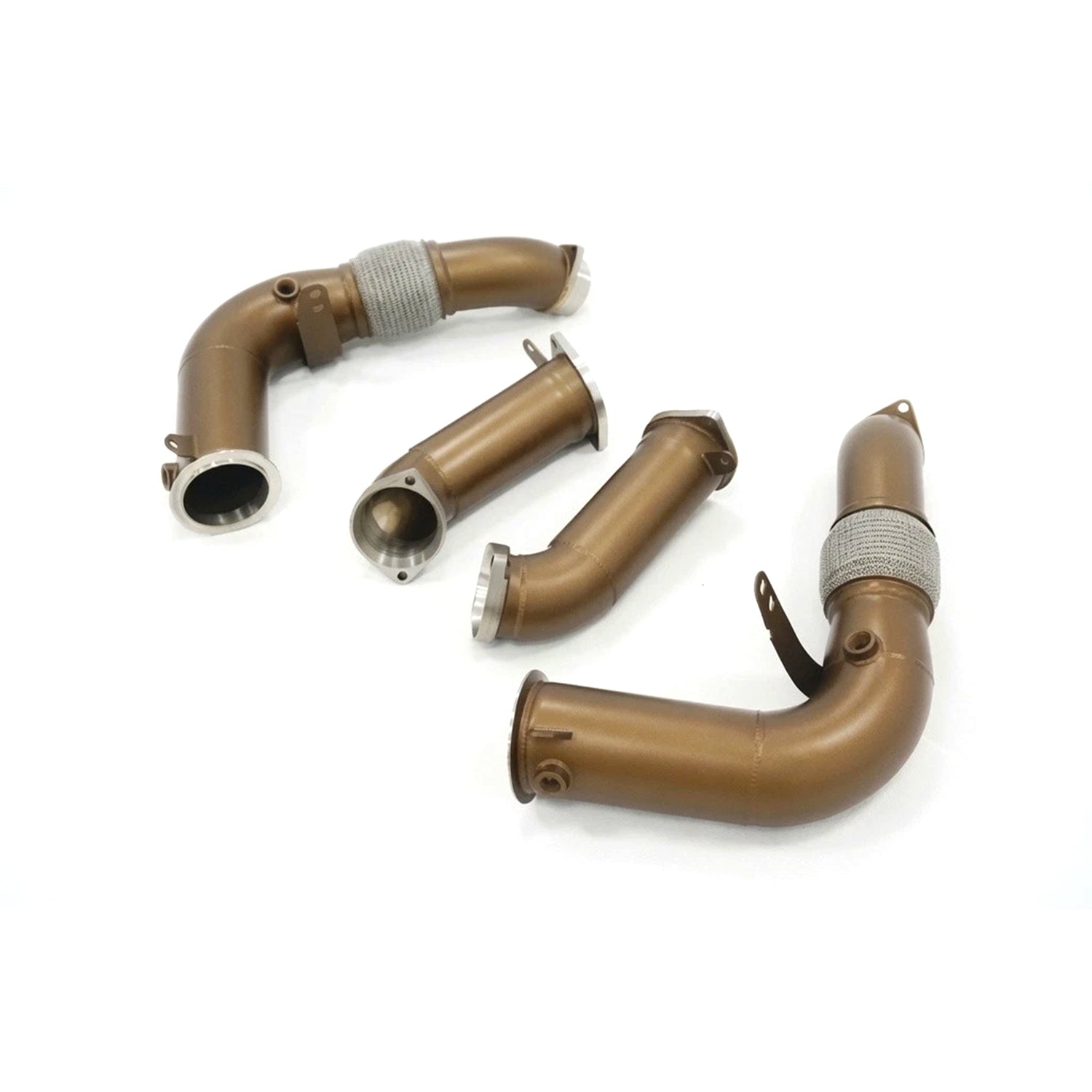 BMW S68 G90 & G99 M5 Decat Downpipes Ceramic Coated (2024+)