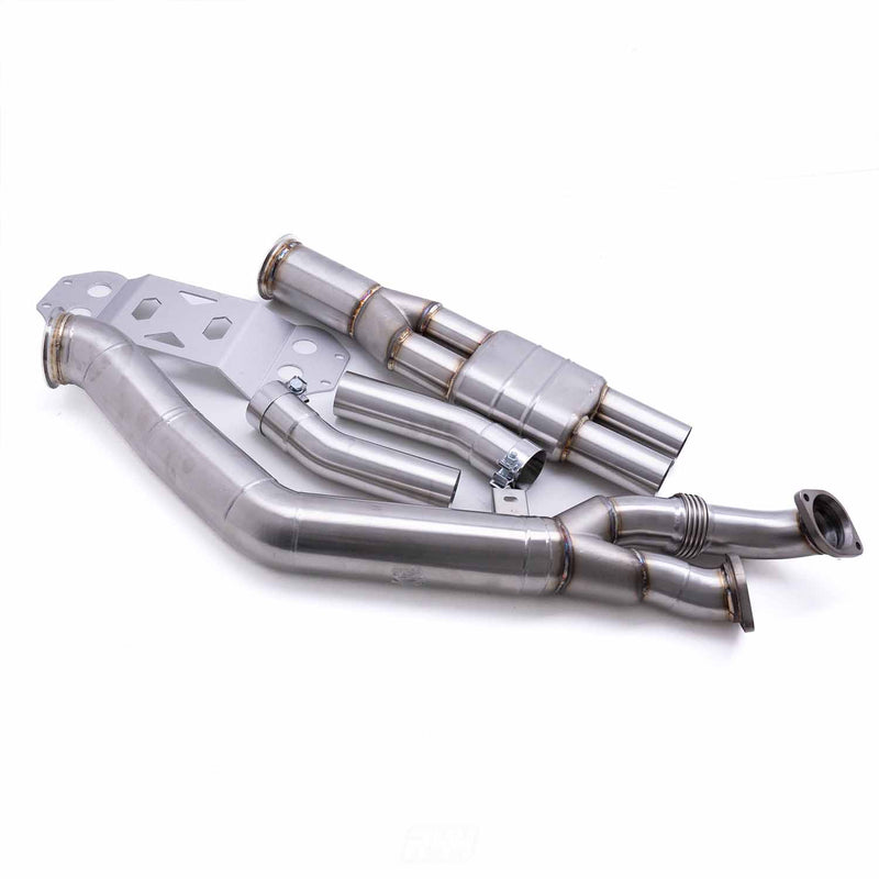 Deep Tone Industries BMW G80/G81 M3 & G82/G83 M4 Resonated Single Midpipe (2021+)