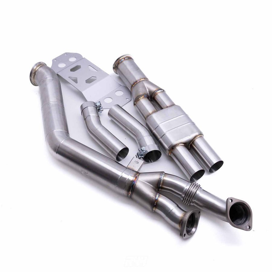 Deep Tone Industries BMW G80/G81 M3 & G82/G83 M4 Resonated Single Midpipe (2021+)