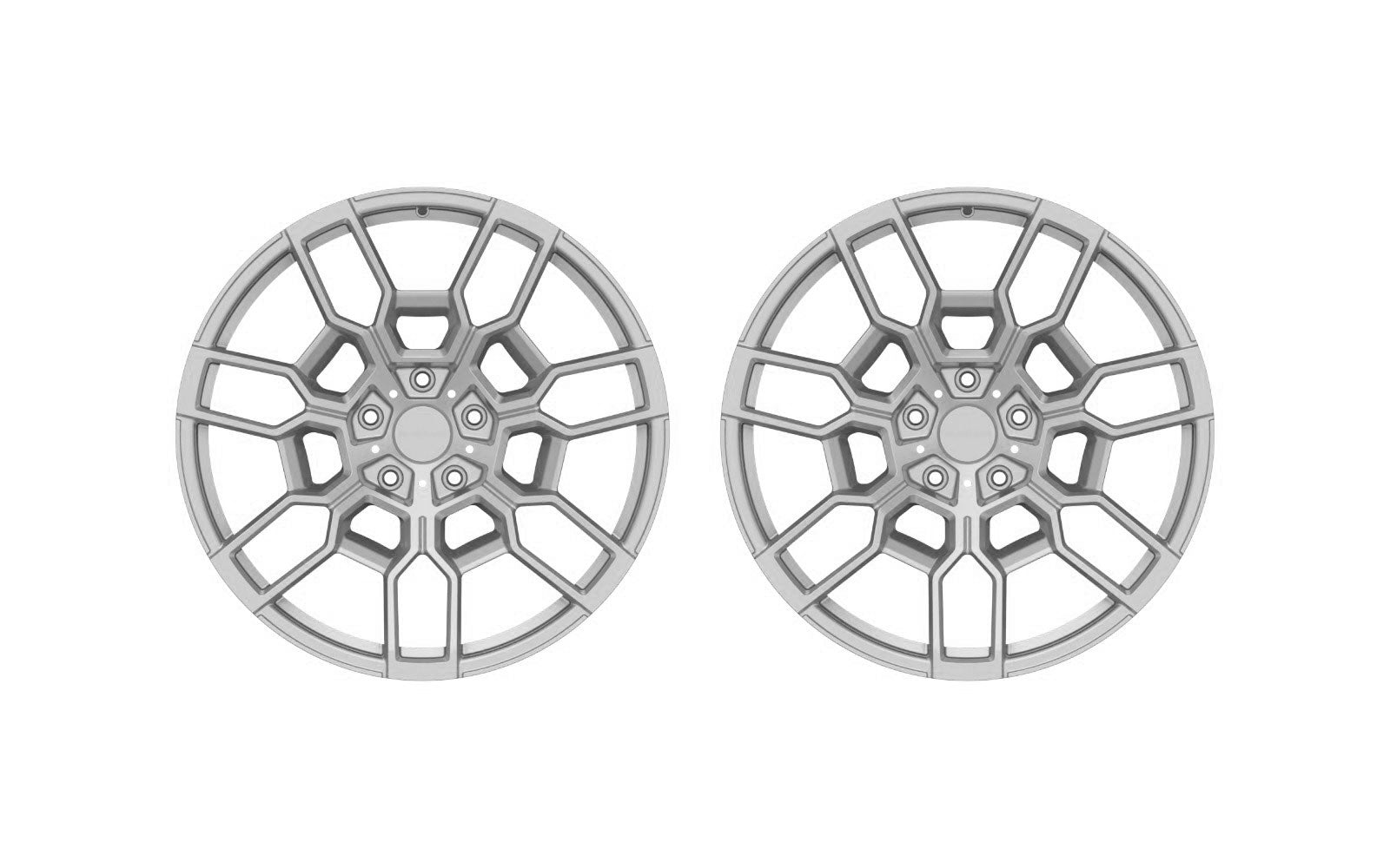 Evolve Hex Tech - Forged Mono Block Wheels