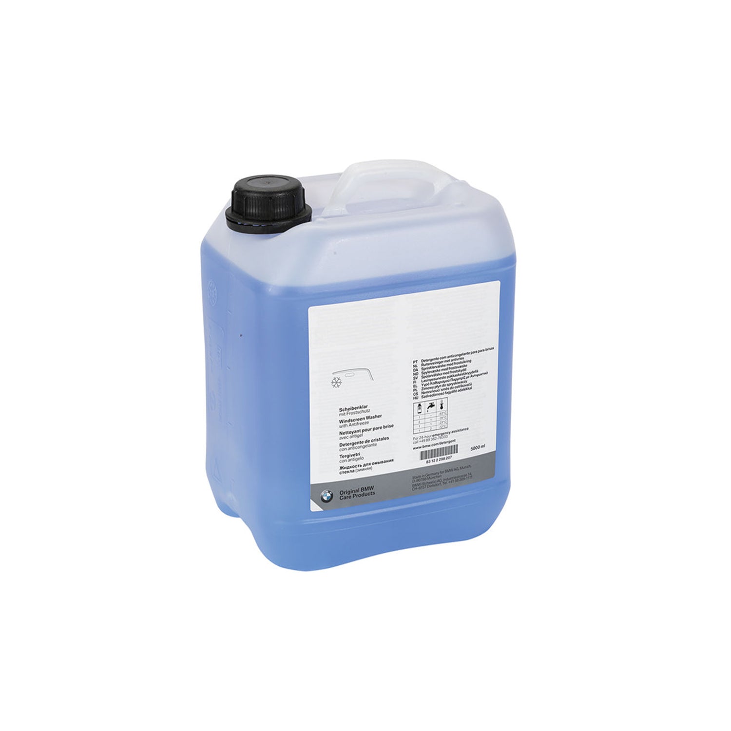 Genuine BMW OEM Concentrated Screenwash With Antifreeze 5 Litre 83125B5ED66