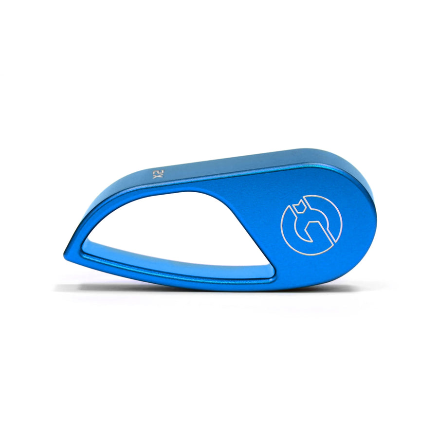 GoldenWrench BMW G8X Series Bonnet Hood Latch Handle In Blue (LHD)