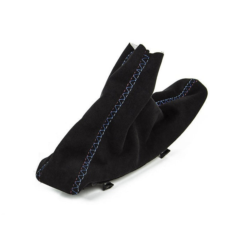 IND E90, E92 & E93 M3 Tri-Colour Stitched Alcantara E-Brake Boot (Left-hand Drive)