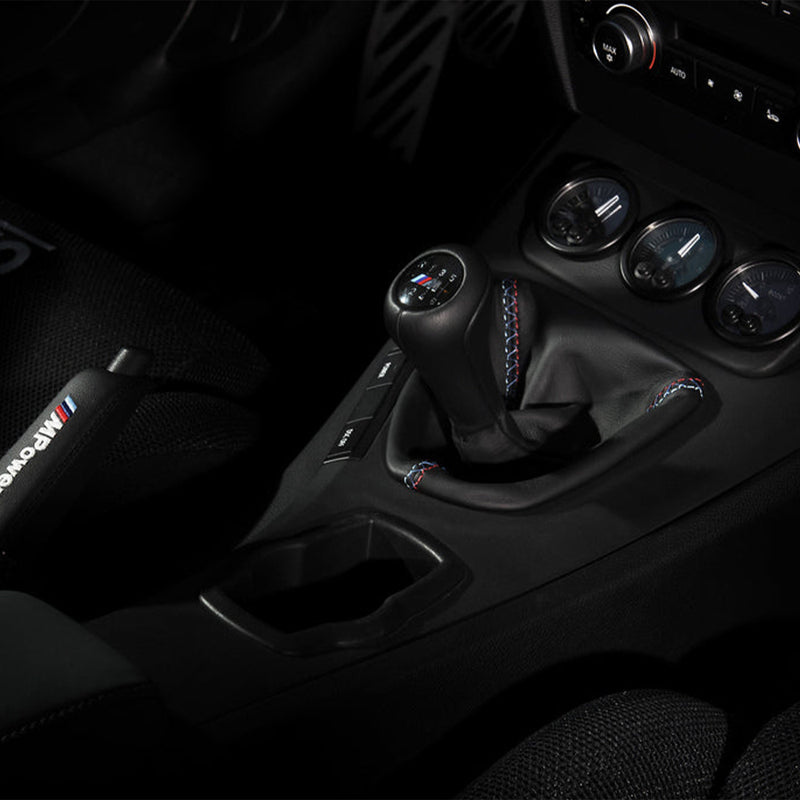 IND BMW E90, E92 & E93 M3 Tri-Colour Leather Shift Boot