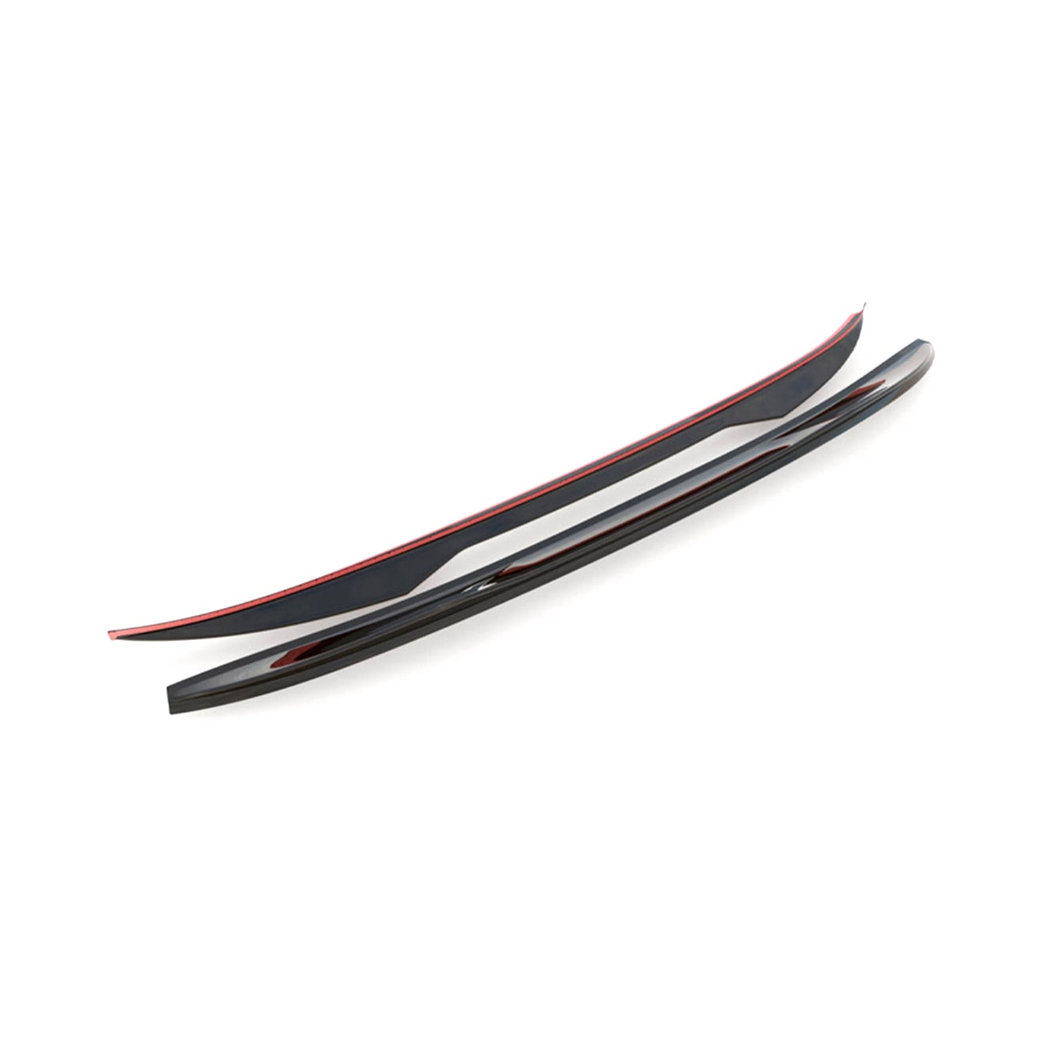 Maxton Design BMW F98 X4M & G02 X4 LCI Rear Lower Spoiler Cap In Gloss Black (2022+)