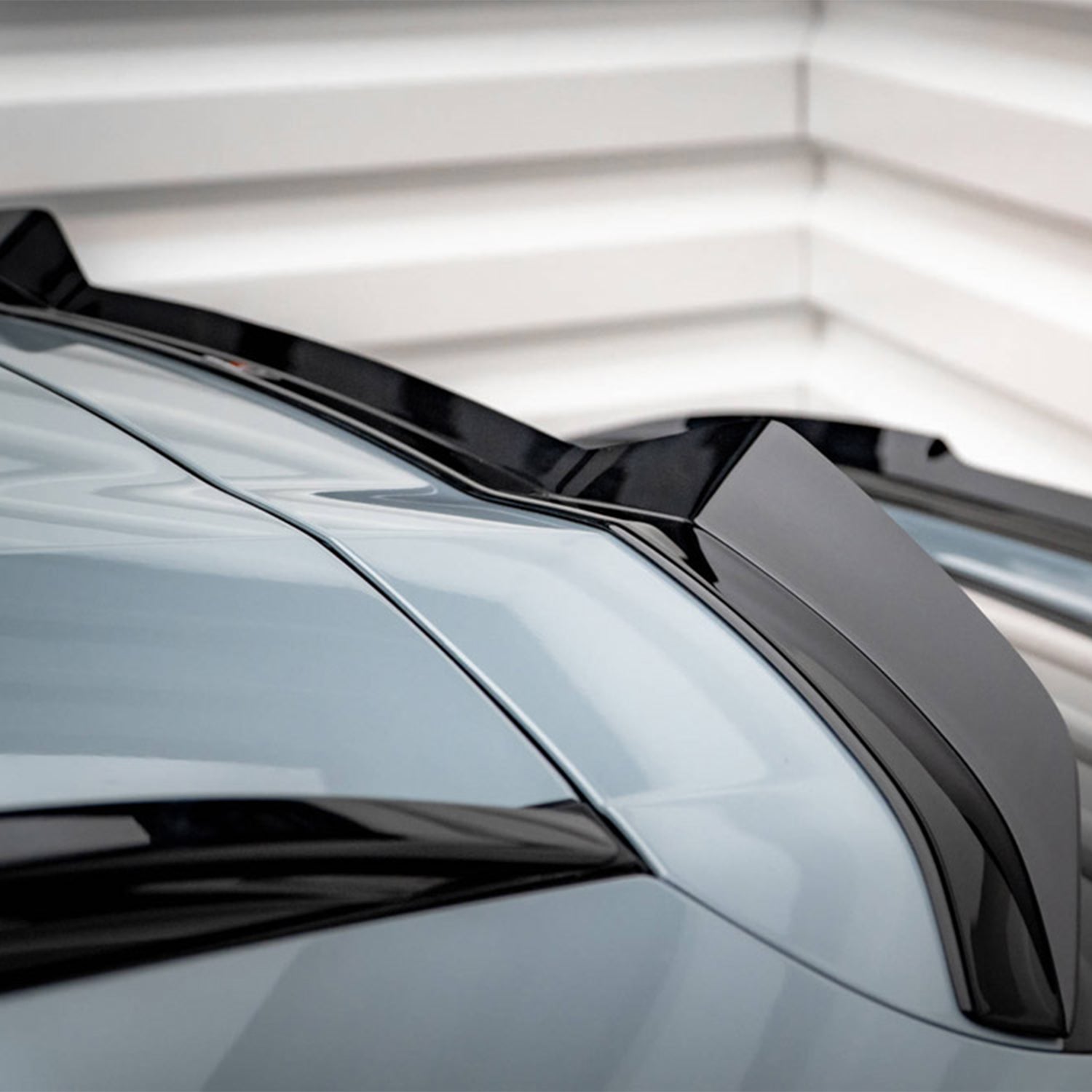 Maxton Design BMW F98 X4M & G02 X4 Pre-LCI Rear Upper Spoiler Cap In Gloss Black (2019-2021)