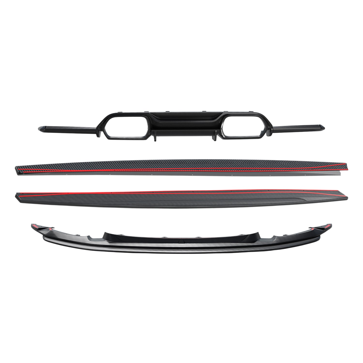 MHC+ BMW F80 M3 & F82/F83 M4 GTX Aero Kit In Pre Preg Carbon Fibre