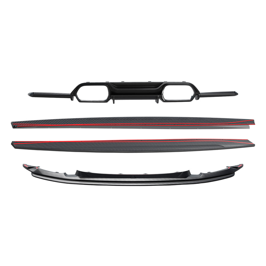 MHC+ BMW F80 M3 & F82/F83 M4 GTX Aero Kit In Pre Preg Carbon Fibre