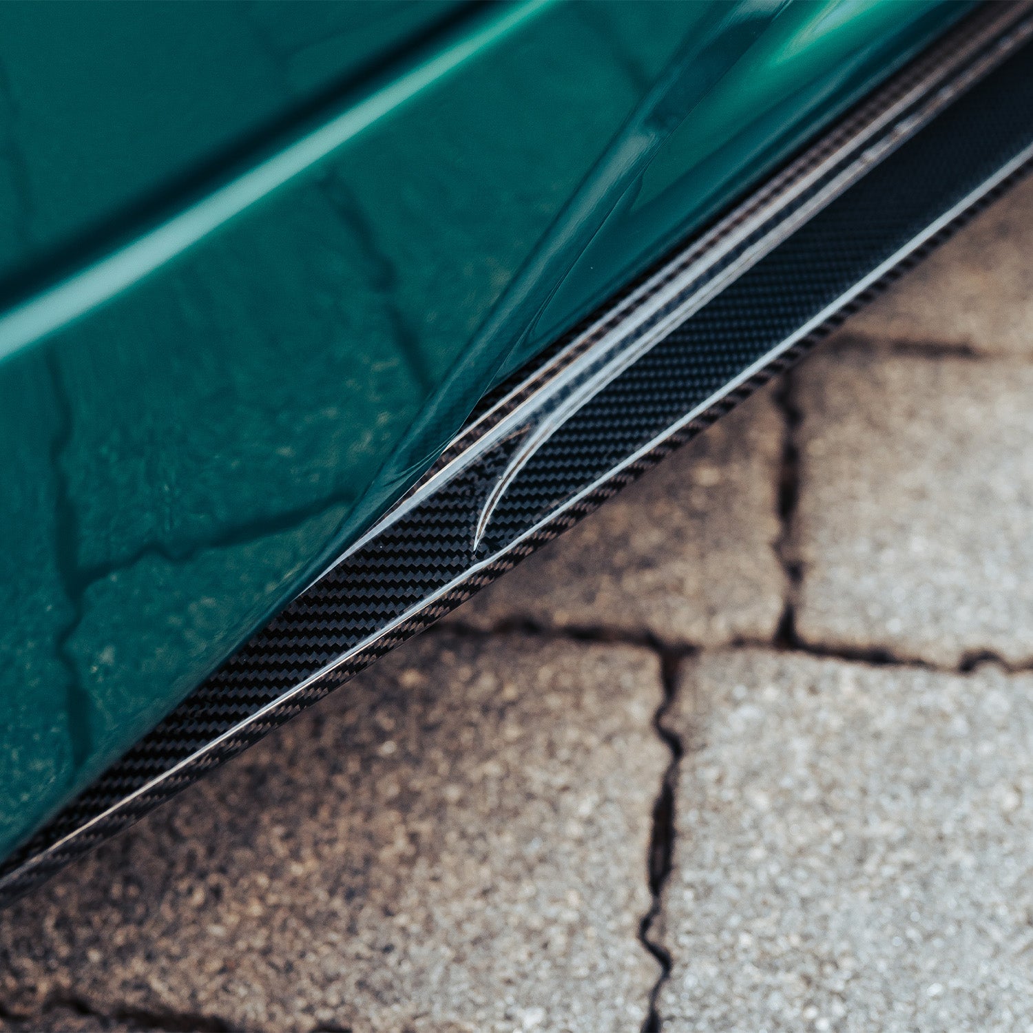 MHC+ BMW F87 M2 & M2 Competition GTX Side Skirts In Pre Preg Carbon Fibre