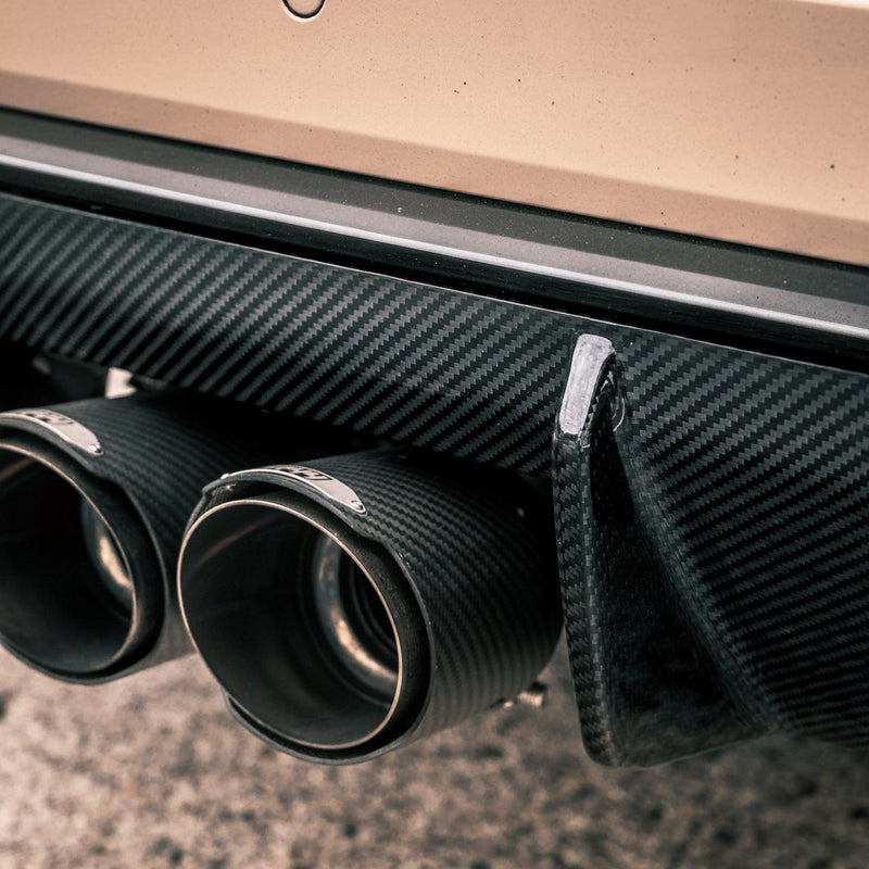 MHC+ BMW G80 & G81 M3 Carbon Fibre OEM Style Rear Diffuser & Rear Corner Kit