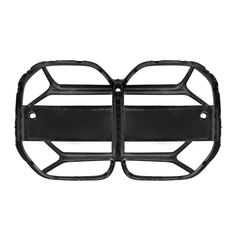 MHC+ BMW G22 & G23 4 Series CSL Style Pre Preg Carbon Fibre Front Grille