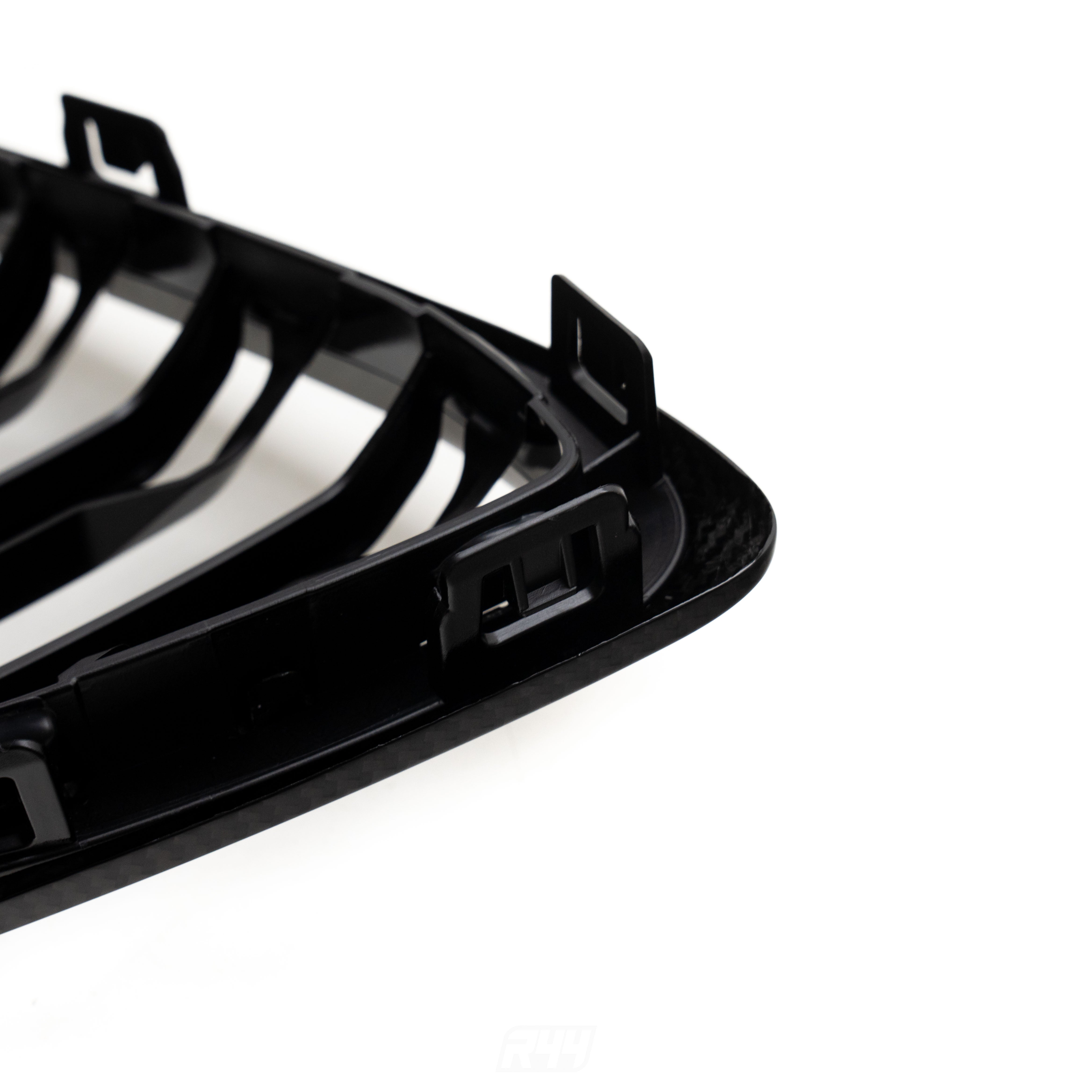 MHC+ BMW F87 M2 Competition Premium Front Grille In Pre Preg Carbon Fibre & Gloss Black (2018-2020)