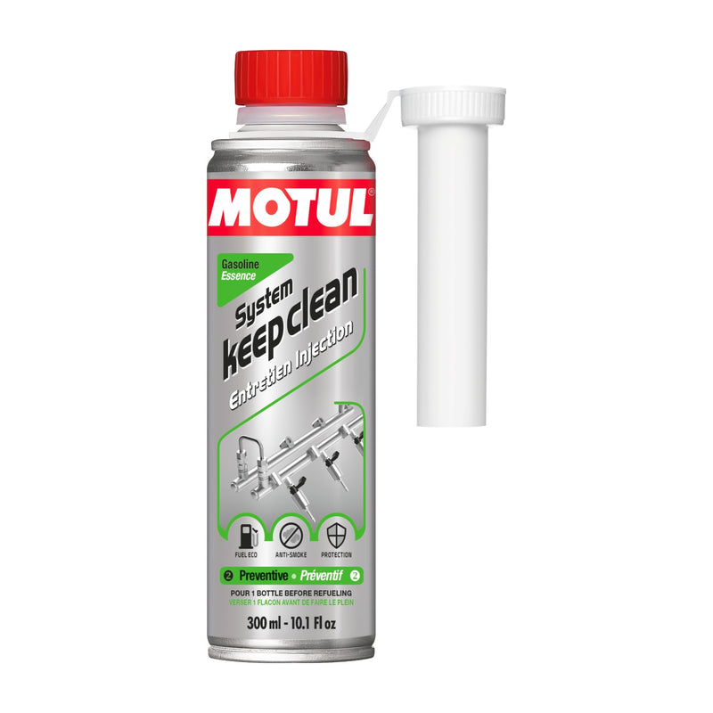 Motul System Keep Clean Gasoline 300ml Petrol Fuel System Injector Cleaner
