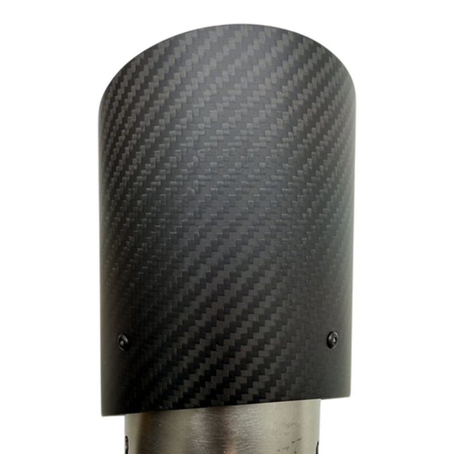 R44 BMW G90 & G99 M5 Matte Carbon Fibre Exhaust Tips Set - Minor Imperfection / Grade B