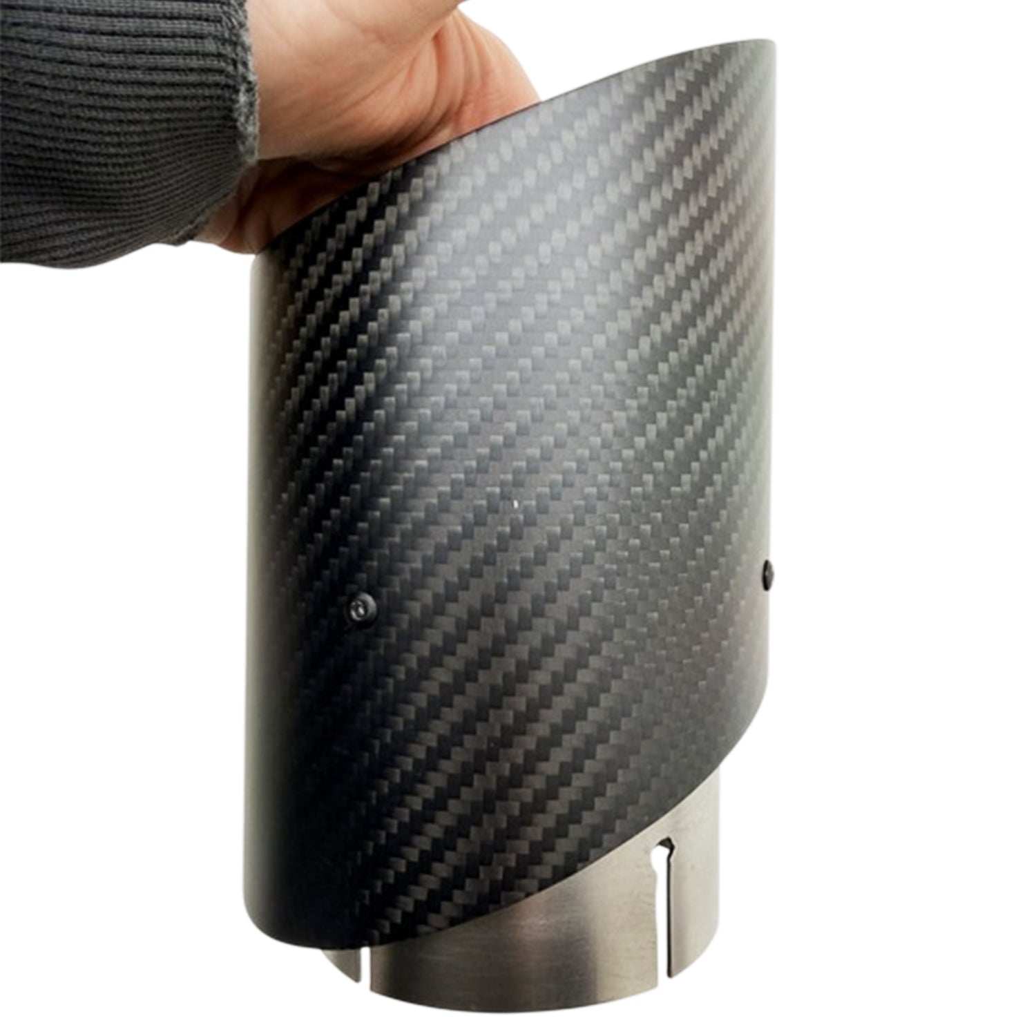 R44 BMW G90 & G99 M5 Matte Carbon Fibre Exhaust Tips Set - Minor Imperfection / Grade B