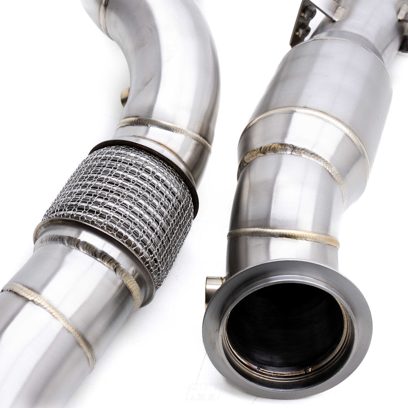Deep Tone Industries BMW S58 200 Cell Sports Cat Downpipes For BMW G80/G81 M3, G82/G83 M4 & G87 M2