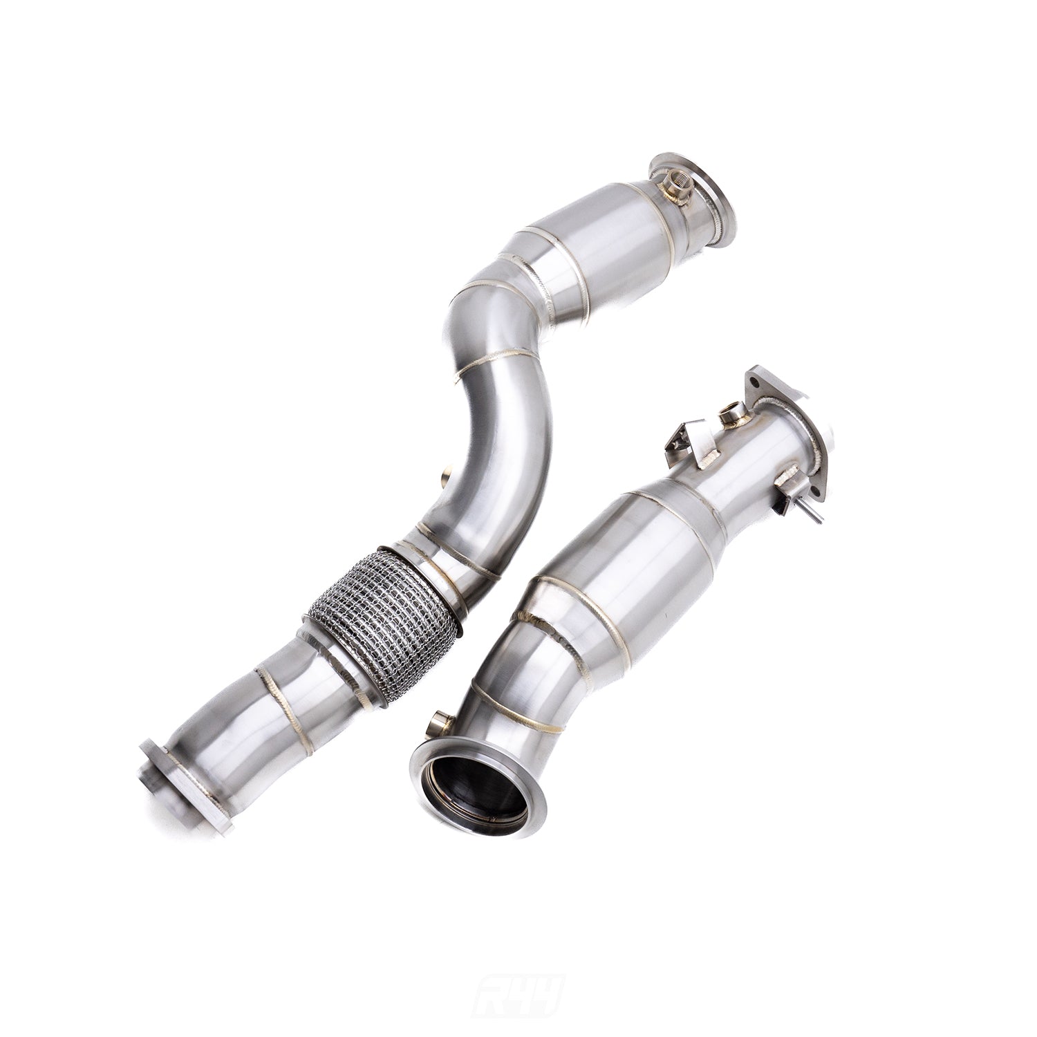 R44 BMW S58 200 Cell Sports Cat Downpipes For BMW G80/G81 M3, G82/G83 M4 & G87 M2