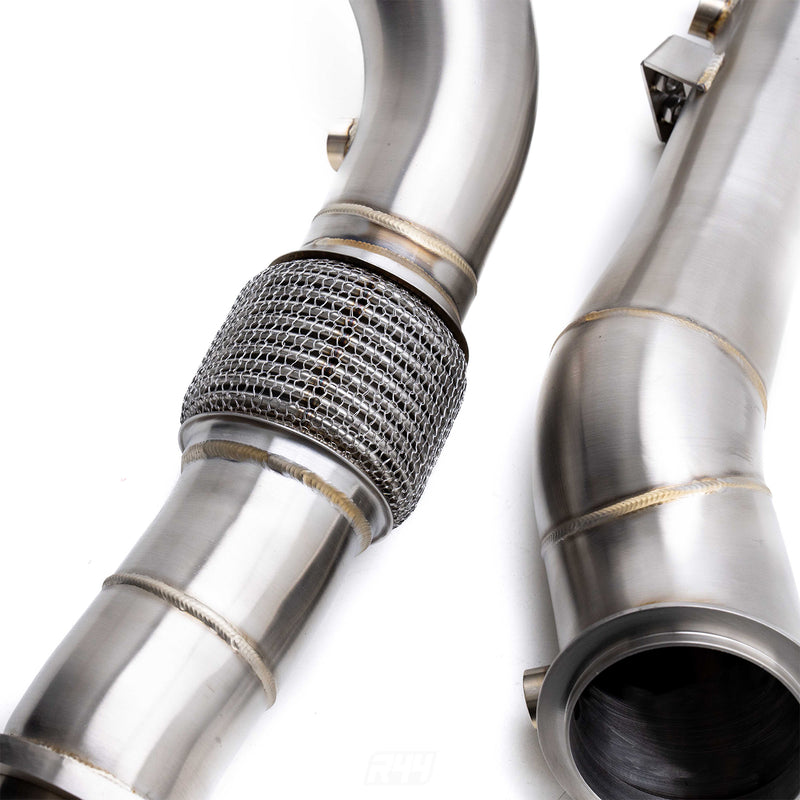 Deep Tone Industries S58 Catless Downpipes For BMW G80/G81 M3, G82/G83 M4 & G87 M2