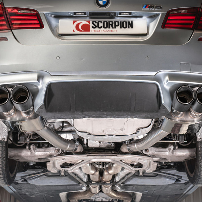 Scorpion BMW F10 M5 Rear Exhaust Silencers