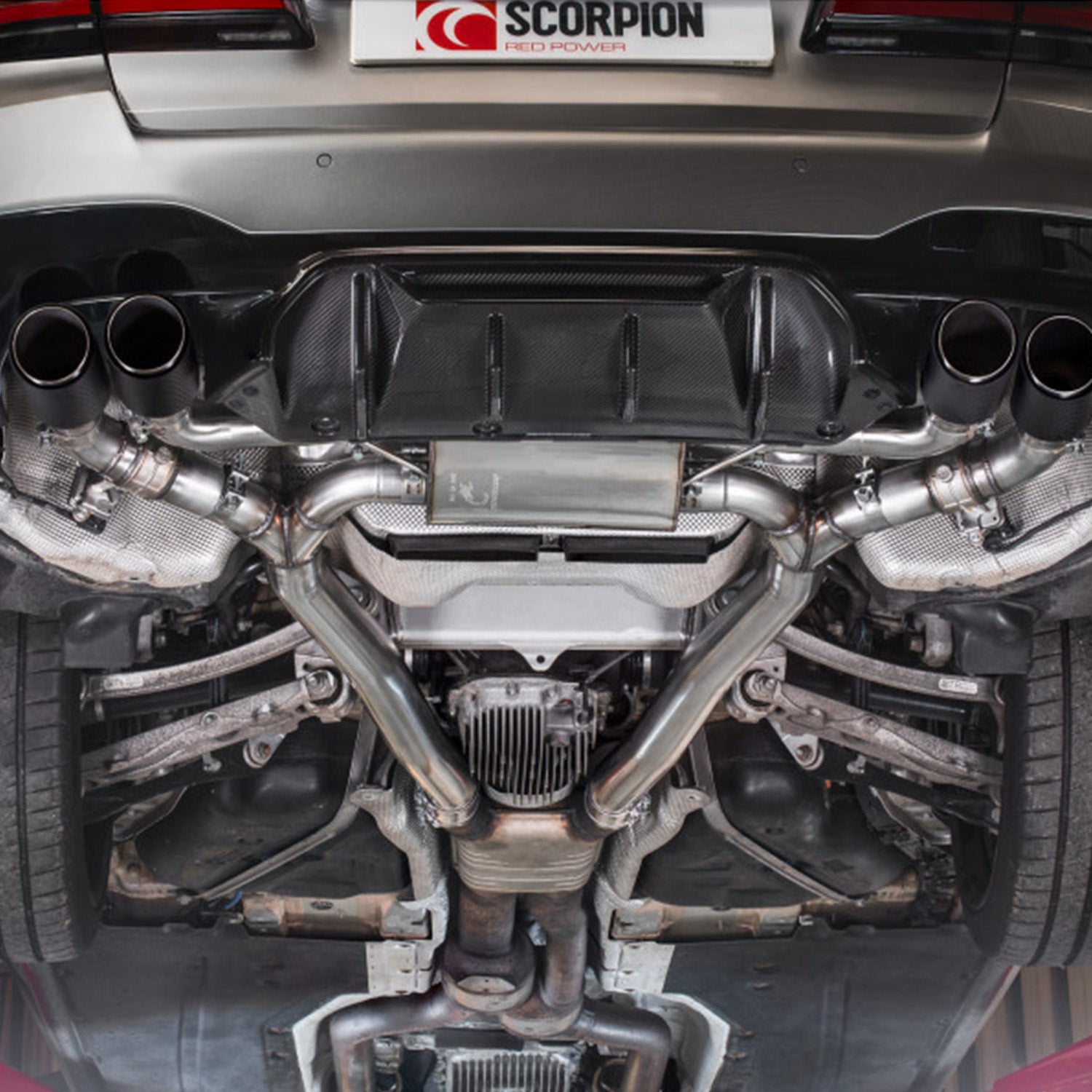 Scorpion BMW F90 M5 & M5 Competition Axle Back Exhaust System (Pre-LCI & LCI)