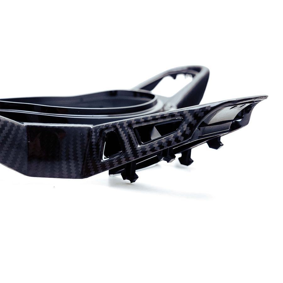 SHFT BMW G80/G81 M3, G82/G83 M4 & G87 M2 LCI 2 Gloss Carbon Fibre Steering Wheel Trim