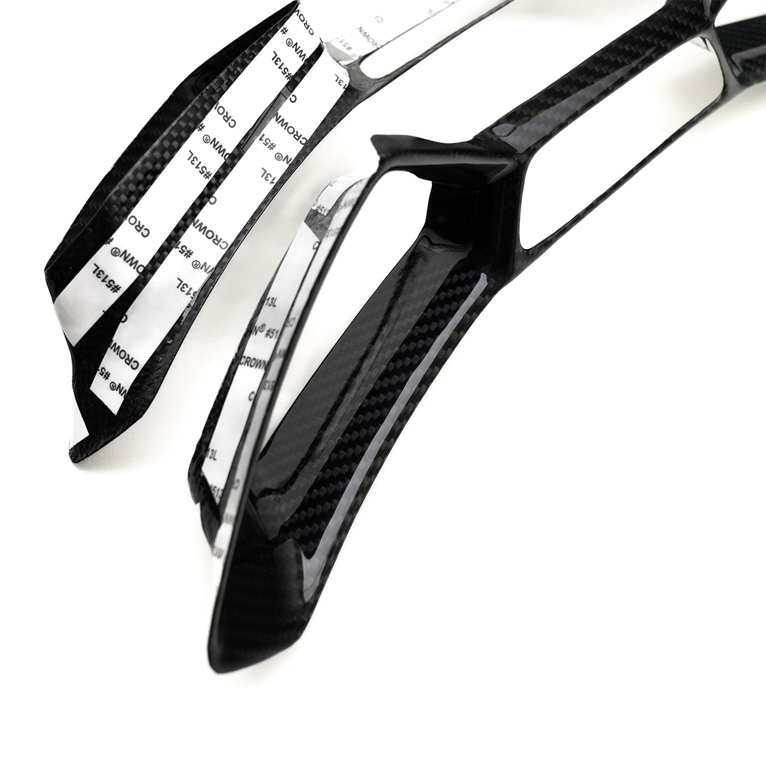 SHFT BMW G80/G81 M3, G82/G83 M4 & G87 M2 Gloss Carbon Fibre Seat Centre Trim Covers