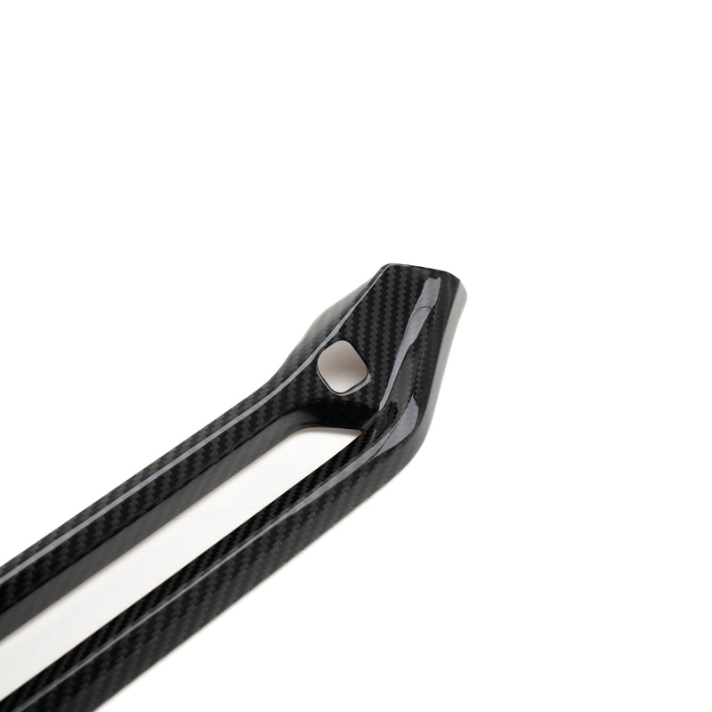 SHFT BMW G80 M3, G82 M4 & G87 M2 ID8.5 Interior Front AirCon Cover In Gloss Carbon Fibre (Left-hand Drive)