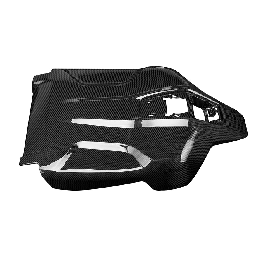 SHFT BMW G90 & G99 M5 Seat Back Covers In Gloss Carbon Fibre