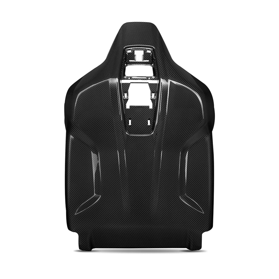 SHFT BMW G90 & G99 M5 Seat Back Covers In Gloss Carbon Fibre