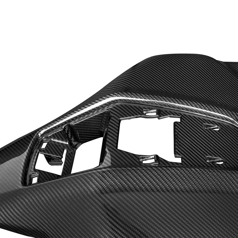 SHFT BMW G90 & G99 M5 Seat Back Covers In Gloss Carbon Fibre