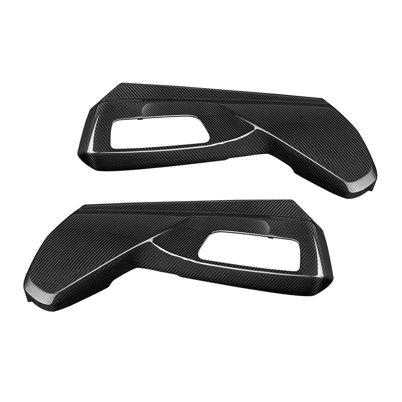 SHFT BMW G90 & G99 M5 Seat Base Covers In Gloss Carbon Fibre