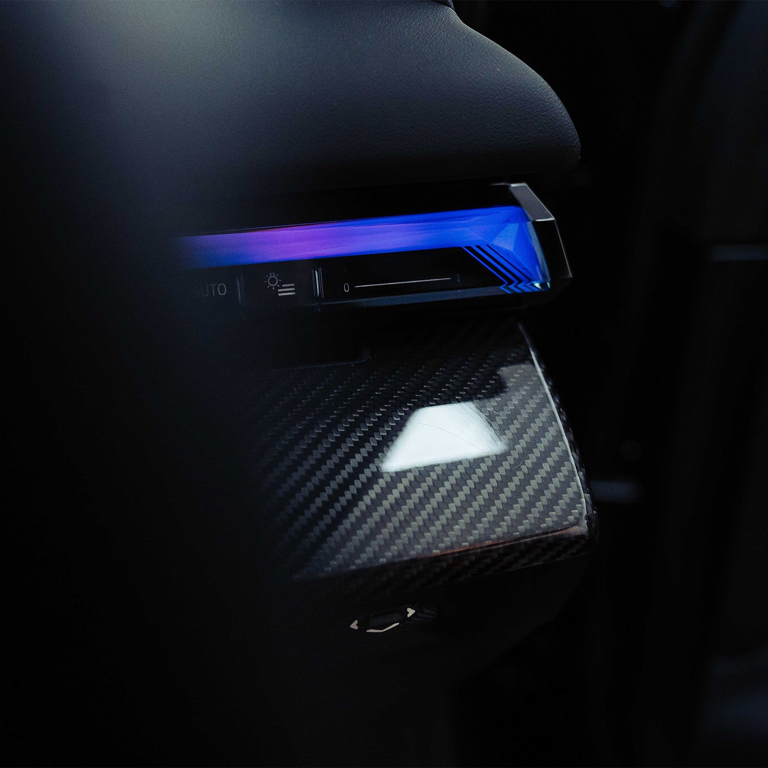 SHFT BMW G90/G99 M5 & G60/G61 5 Series Interior Dashboard Overlay In Gloss Carbon Fibre