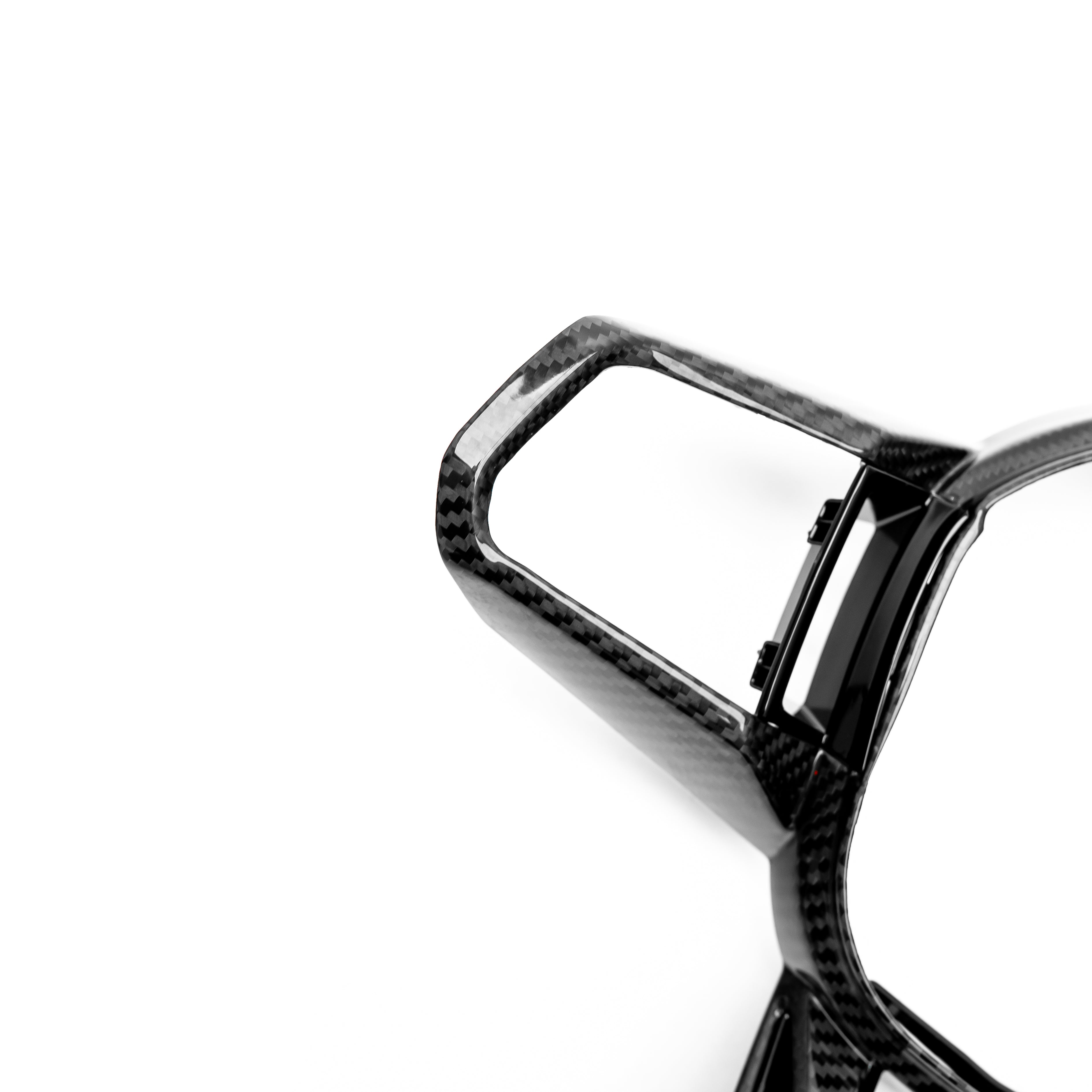 SHFT Gloss Carbon Fibre Steering Wheel Trim For BMW G90/G99 M5, G60/G61 5 Series, G45 X3 & G70 7 Series & more