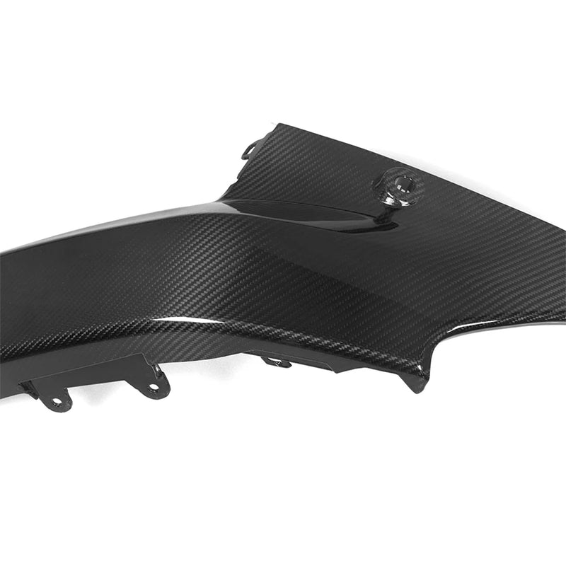 SooQoo BMW G42 M240i Rear Side Diffusers In Gloss Carbon Fibre