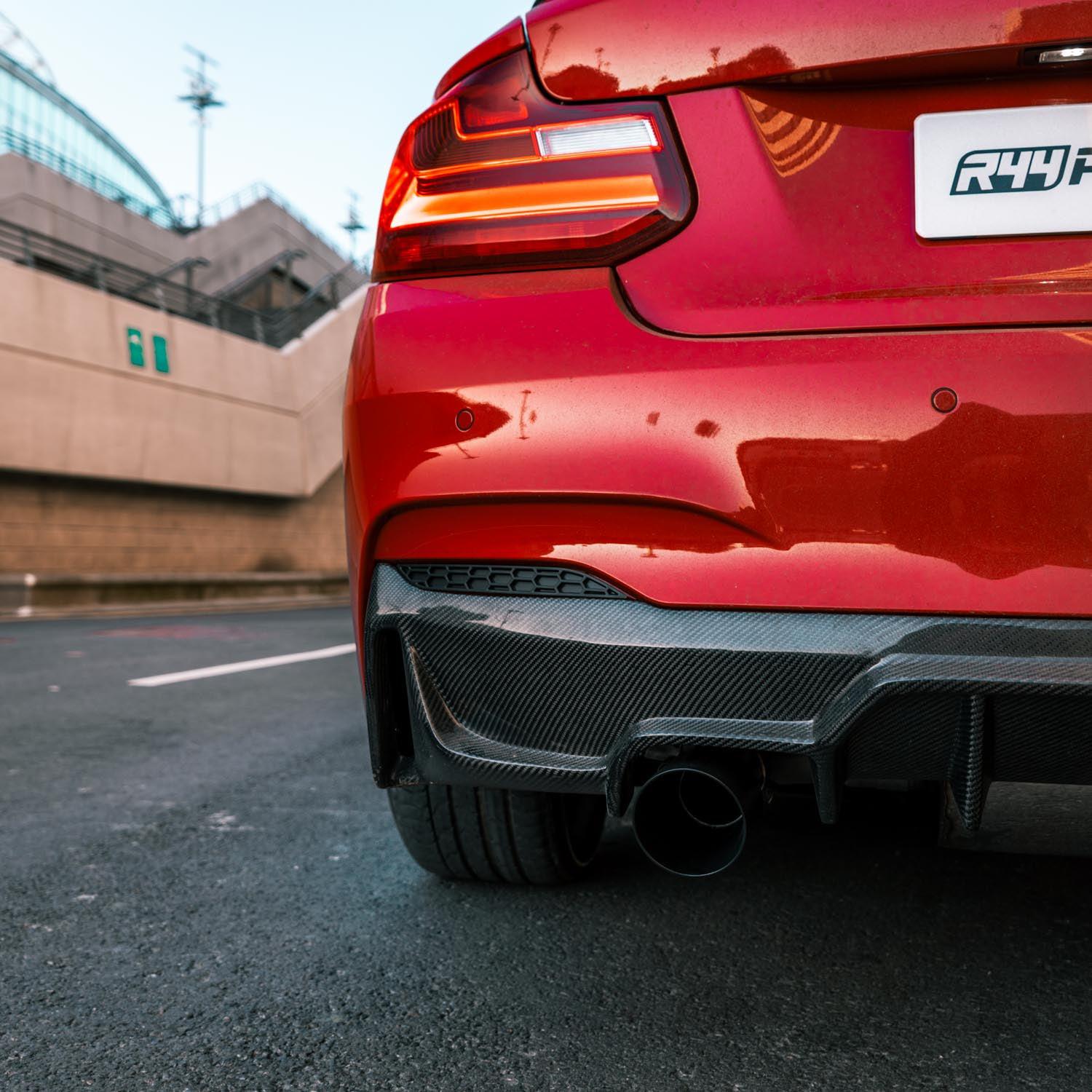 Acexxon BMW M235i/M240i Honeycomb Rear Reflector Inserts (F22/F23)-R44 Performance