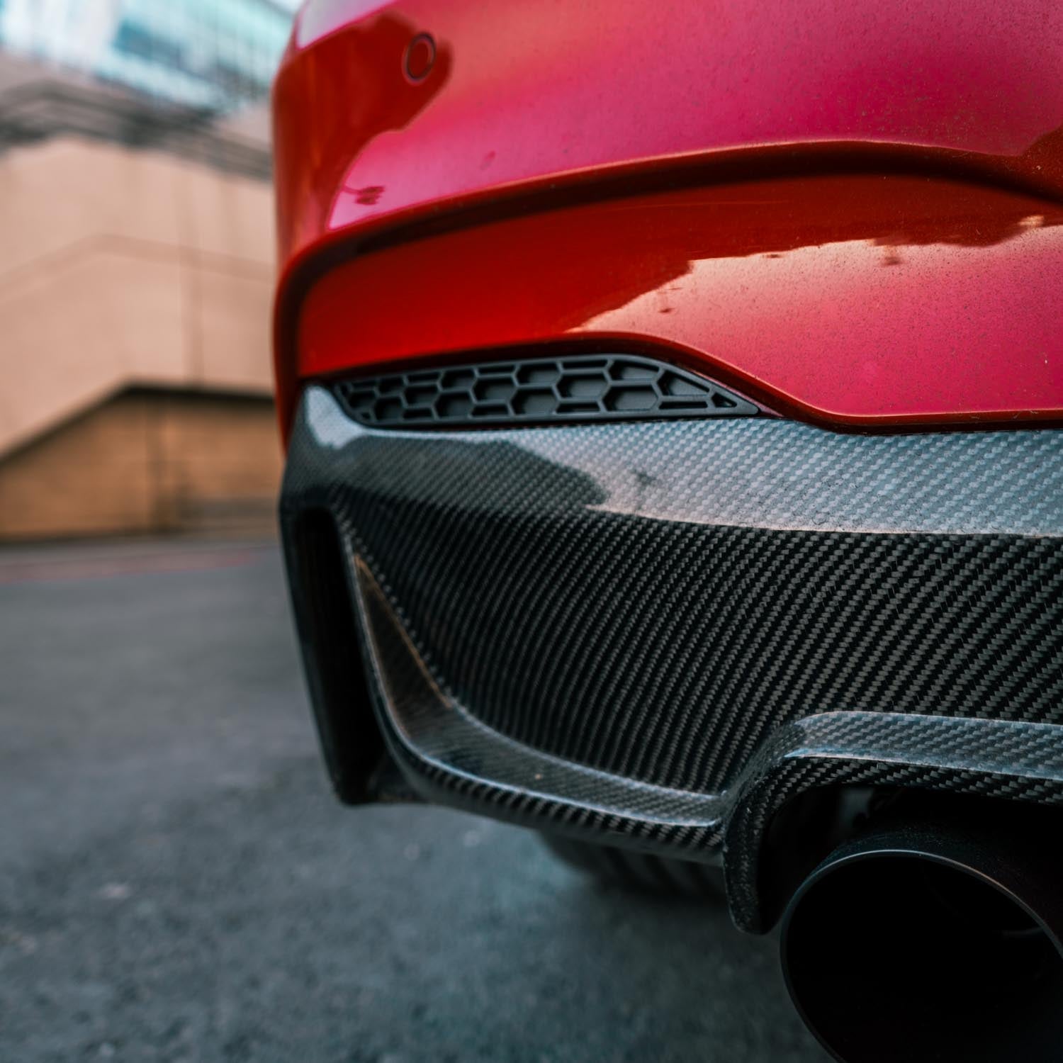 Acexxon BMW M235i/M240i Honeycomb Rear Reflector Inserts (F22/F23)-R44 Performance