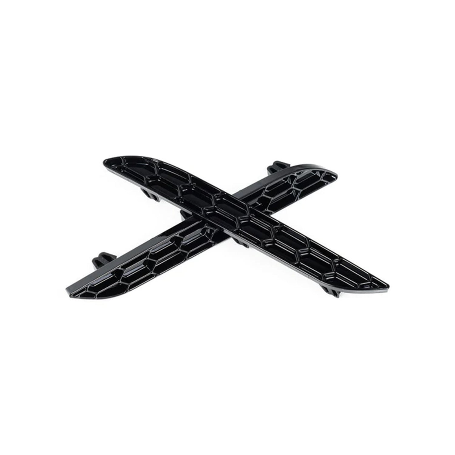 Acexxon BMW M240i/2 Series Honeycomb Rear Reflector Inserts In Gloss Black (G42)
