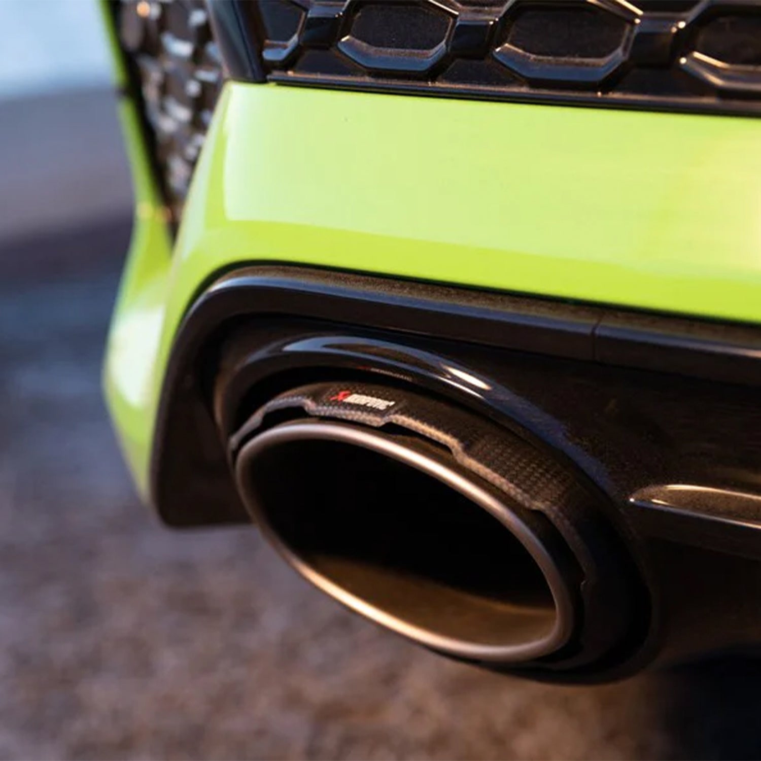 Akrapovic Carbon Fibre Exhaust Tips For Audi RS3 8Y