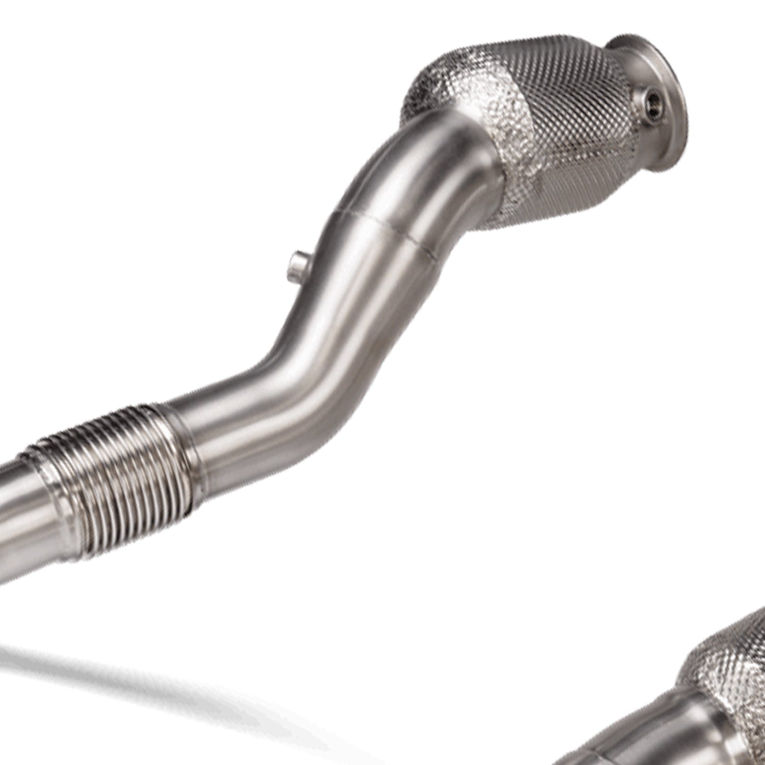 Akrapovic BMW M3/M4 Sports Cat Catalytic Downpipes In Titanium (G80/G81/G82/G83) - R44 Performance