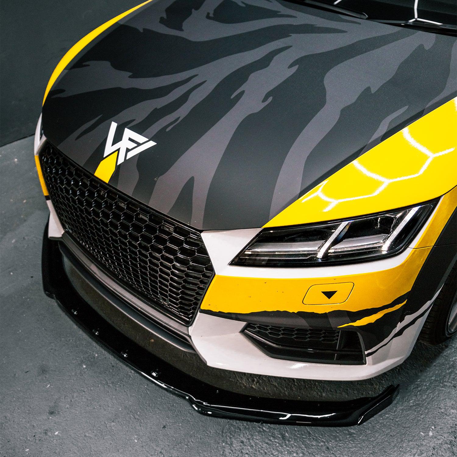 Audi MK3 TT Aggressive Front Splitter Matte Black-R44 Performance