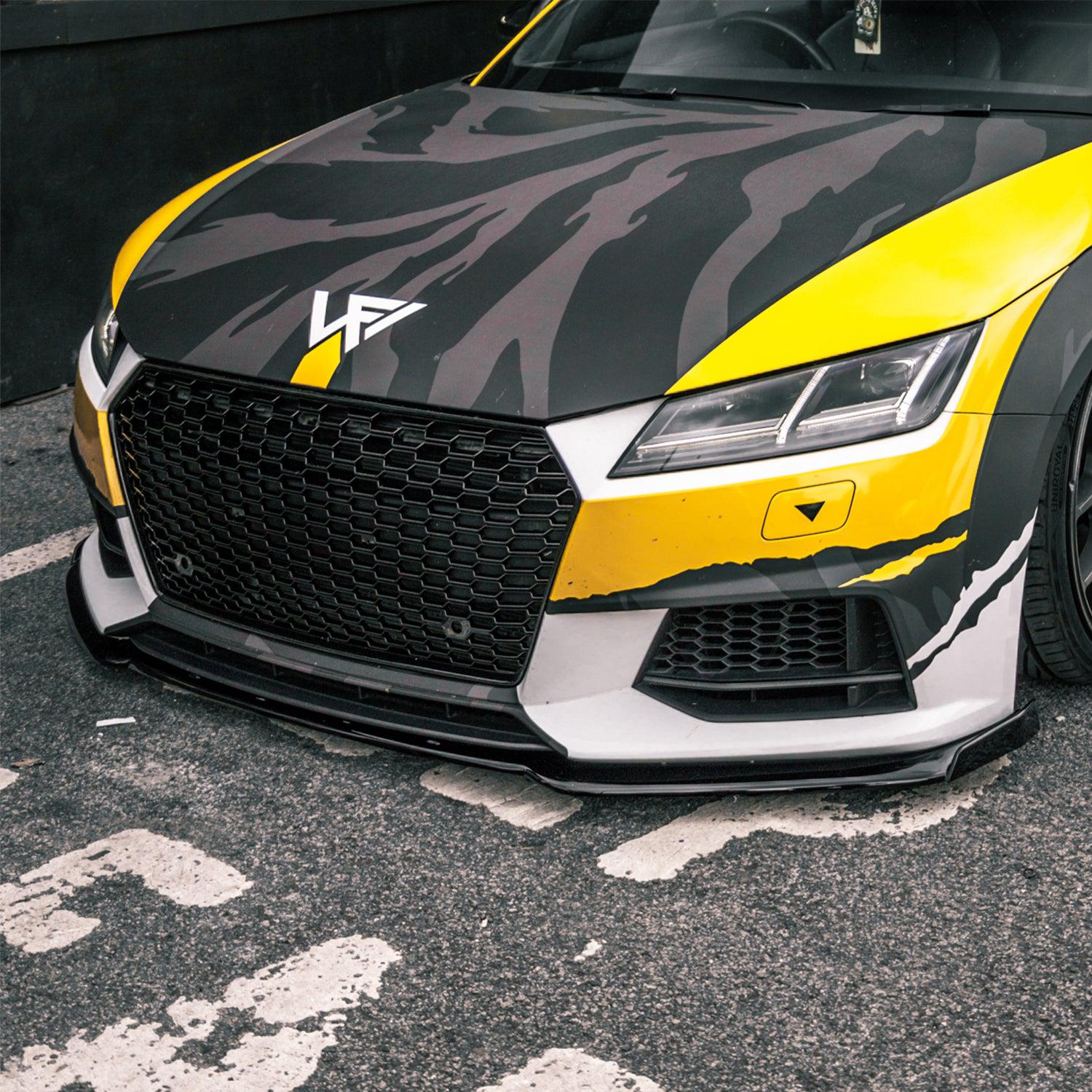 Audi MK3 TT Aggressive Front Splitter Matte Black-R44 Performance