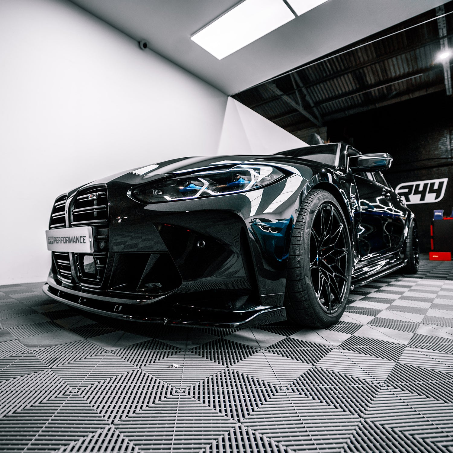 BMW G80 M3 With Eibach Suspension And Bimecc Wheel Spacers