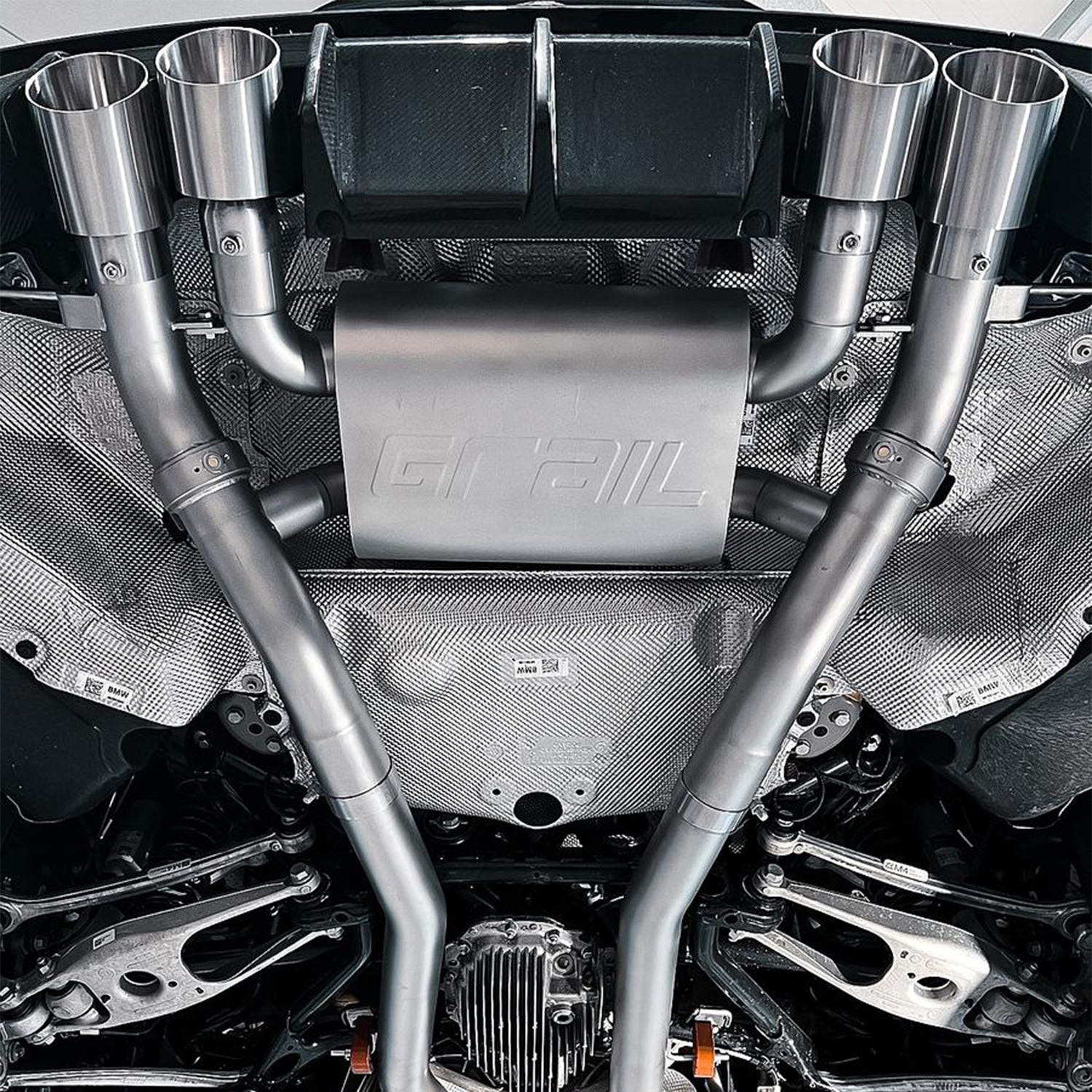 Grail BMW M3/M4 OPF Back/Axle Back Exhaust System (G80/G81/G82/G83)-R44 Performance