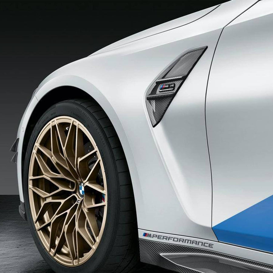 BMW Genuine M Performance Air Breather Fenders For BMW G80 In Carbon Fibre-R44 Performance